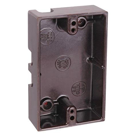 surface mount electrical box exterior|shallow surface mount junction box.